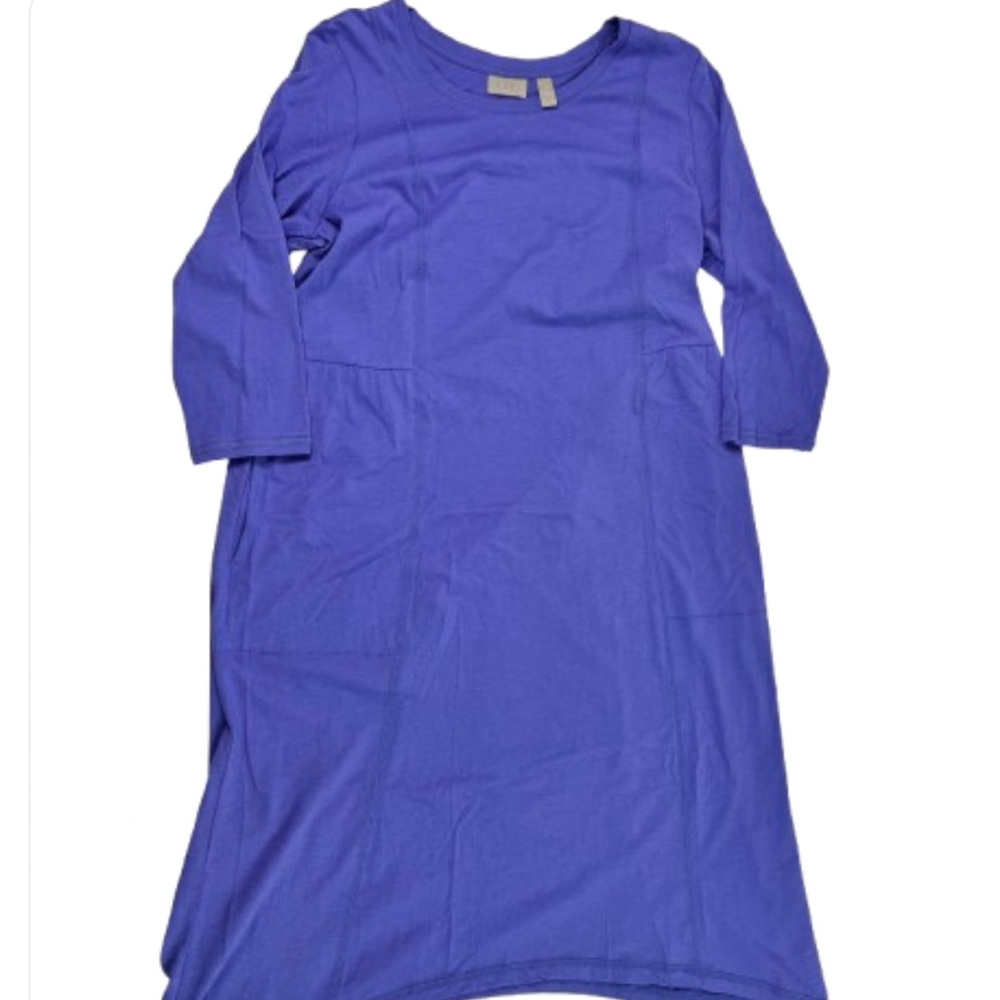 LOGO by Lori Goldstein Jersey Knit Dress